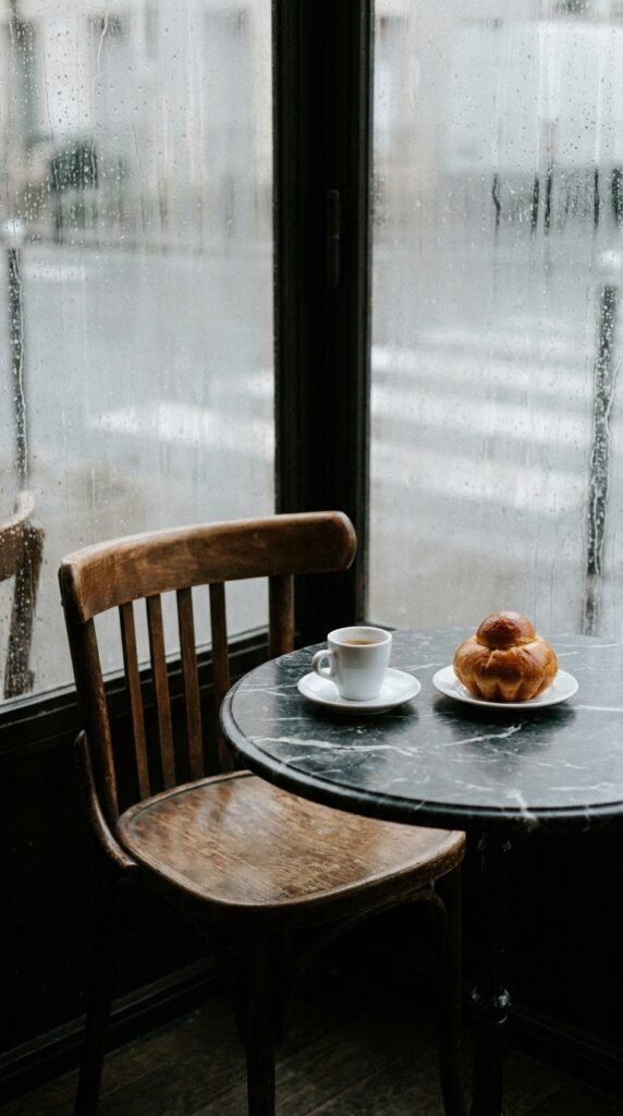 Espresso cup and brioche table 202607231022