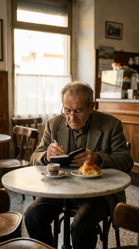 Man writing in notebook 202607231022